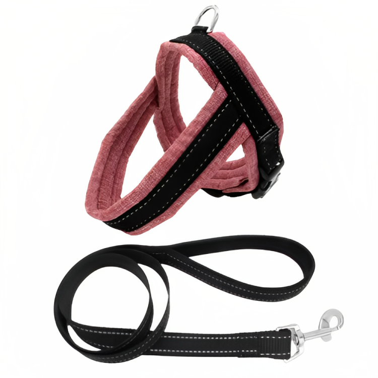 Reflective Tape Pet Harness Escape Proof Dog Harness and Leash Set for Medium Dogs - Pet City Shop