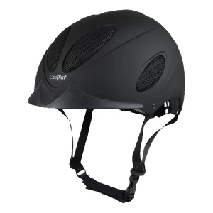 Professional Equestrian Horse Riding Helmet – Black Half-Cover Safety Helmet for Men, Women & Children | Riding & Racing Gear
