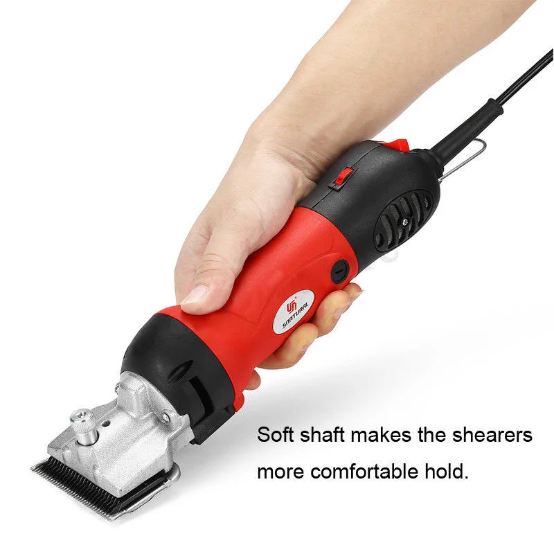 Electric Horse Hair Clipper Cutting Machine – 690W Heavy Duty, 6-Speed Adjustable Equine Shears (110V / 220V) - الصورة 5