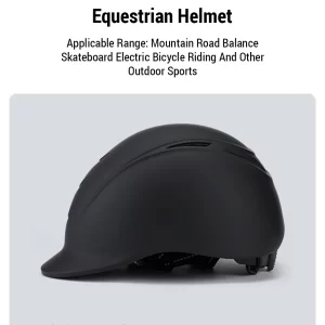 Equestrian Helmet Horse Riding Helmets Horseback Riding Helmet Light for Mountain Road Balance Skateboard Electric Bicycle