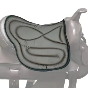 PU Leather Horse Riding Saddle Pad – Shock-Absorbing, Anti-Slip Western Seat Cushion | Soft Long Saddle Pad for Equestrian Use