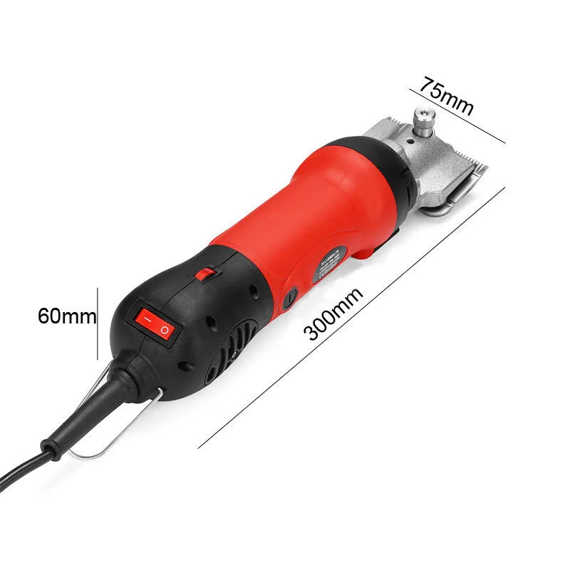 Electric Horse Hair Clipper Cutting Machine – 690W Heavy Duty, 6-Speed Adjustable Equine Shears (110V / 220V) - الصورة 6